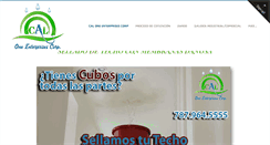 Desktop Screenshot of caloneenterprises.com